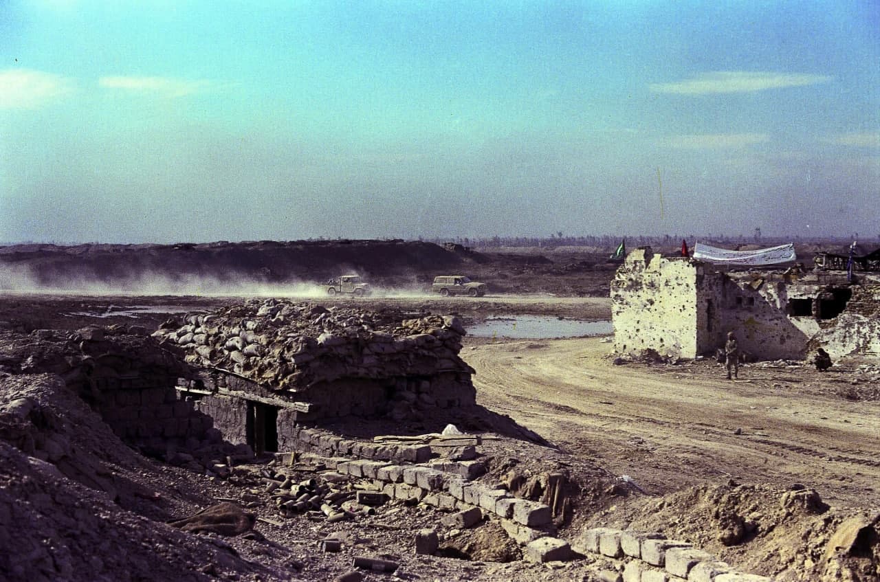 تصویری از مناطق جنگی